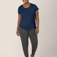 Kindred Bravely Everyday Maternity & Nursing T-shirt | Navy