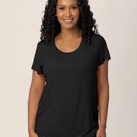 Kindred Bravely Everyday Maternity & Nursing T-shirt | Black