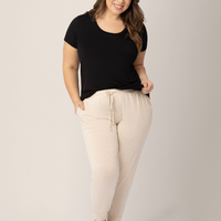 Kindred Bravely Everyday Maternity & Nursing T-shirt | Black