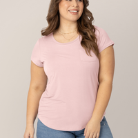 Kindred Bravely Everyday Maternity & Nursing T-shirt | Dusty Pink