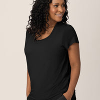 Kindred Bravely Everyday Maternity & Nursing T-shirt | Black