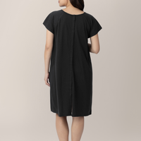 Kindred Bravely Universal Labor & Delivery Gown | Black