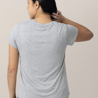 Kindred Bravely Everyday Maternity & Nursing T-shirt | Grey Heather