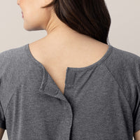 Kindred Bravely Universal Labor & Delivery Gown | Grey Heather