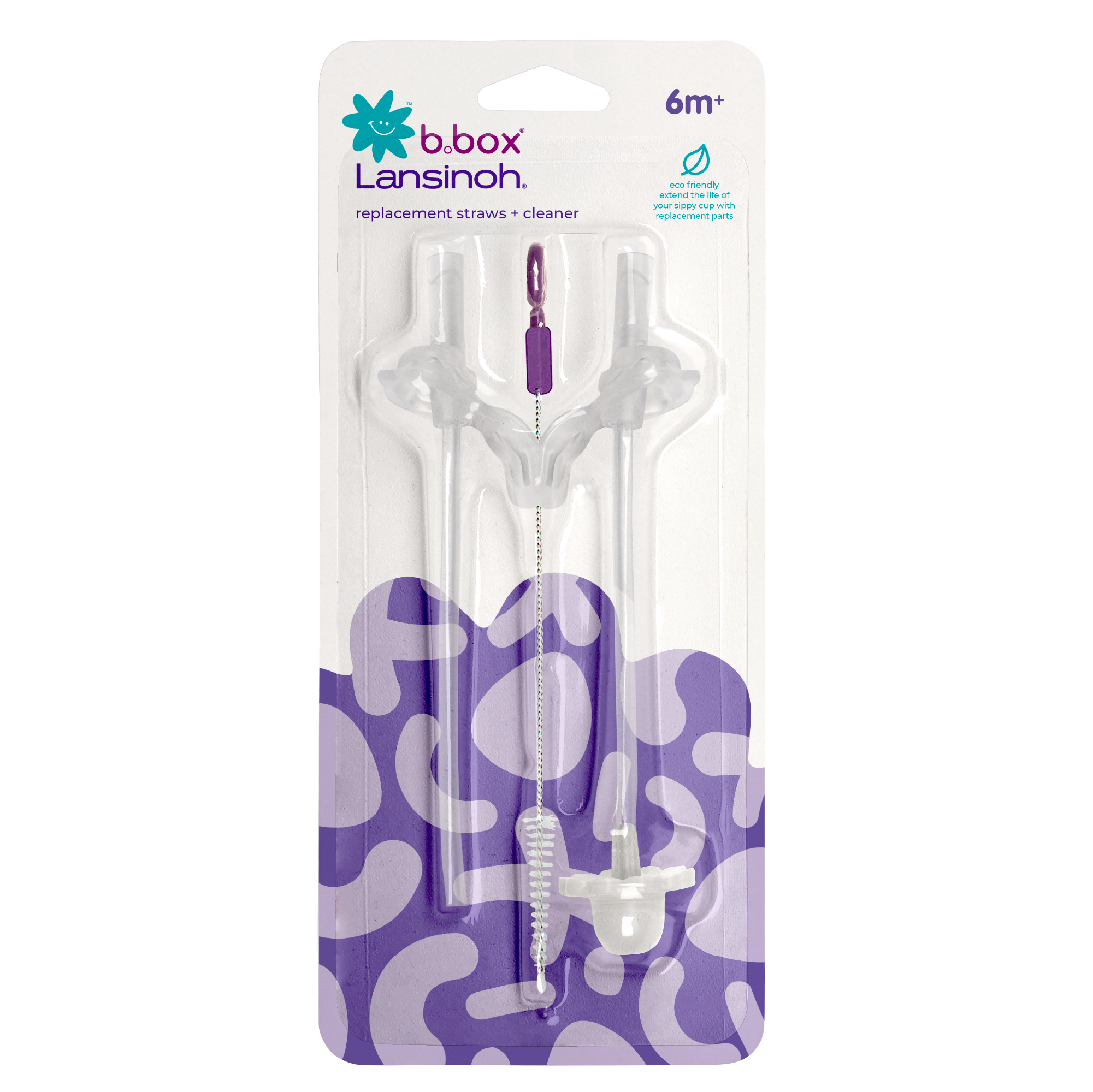 B-CLEANS+ 2箱セット b.box + Lansinoh Replacement Straws + Cleaner