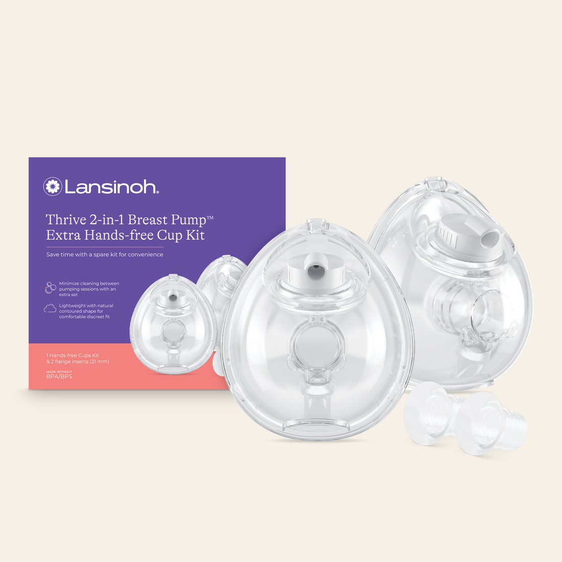 Thrive 2-in-1 Breast Pump Extra Wearable Cups Set