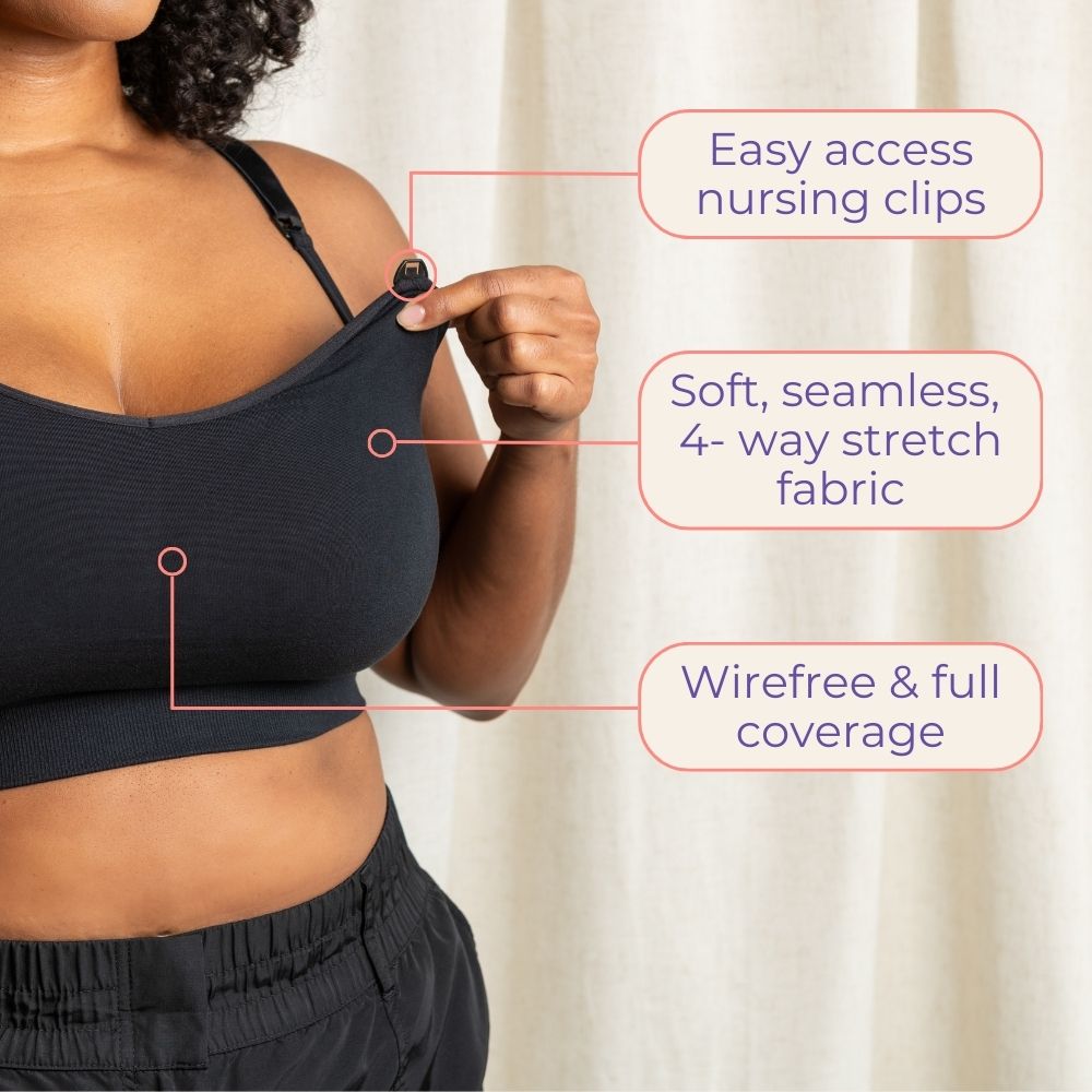 evenflo pumping bra Kindred Bravely for Lansinoh Nursing & Wearable Pumping Bra