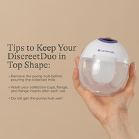 Lansinoh® DiscreetDuo™ Wearable Pump