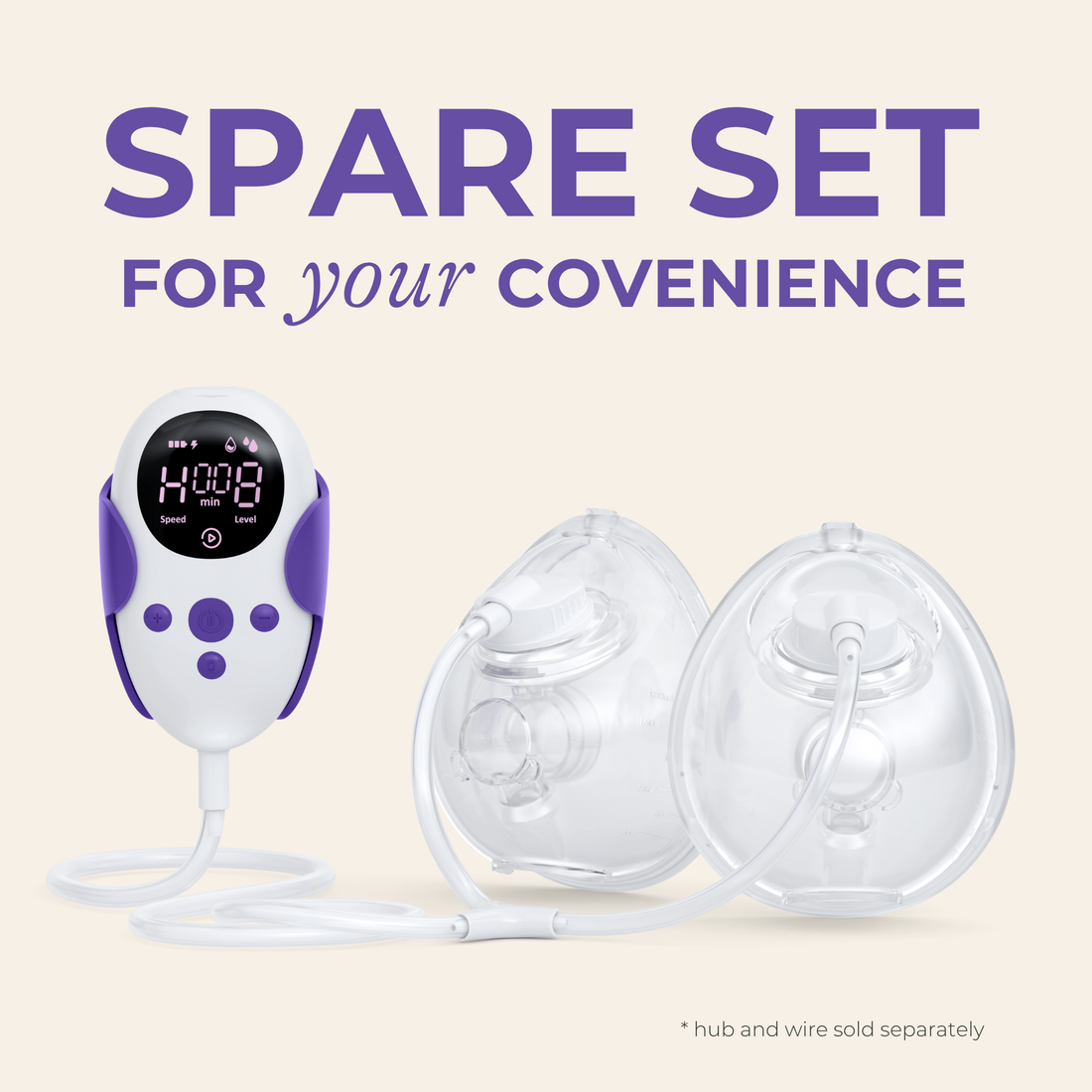 Thrive 2-in-1 Breast Pump Extra Wearable Cups Set