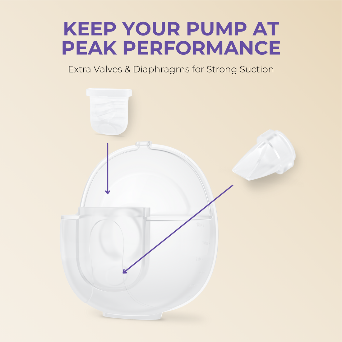 DiscreetDuo Extra Pumping Set