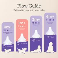 Glass Baby Bottles 5oz (4 pack)