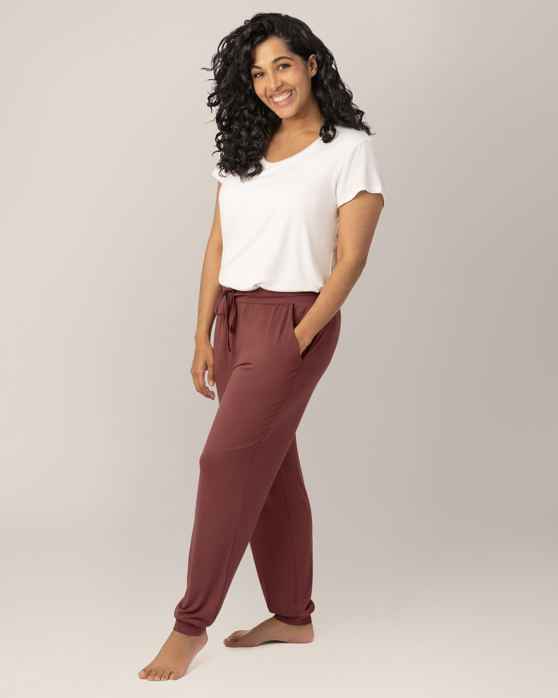 Kindred Bravely Everyday Lounge Jogger | Redwood