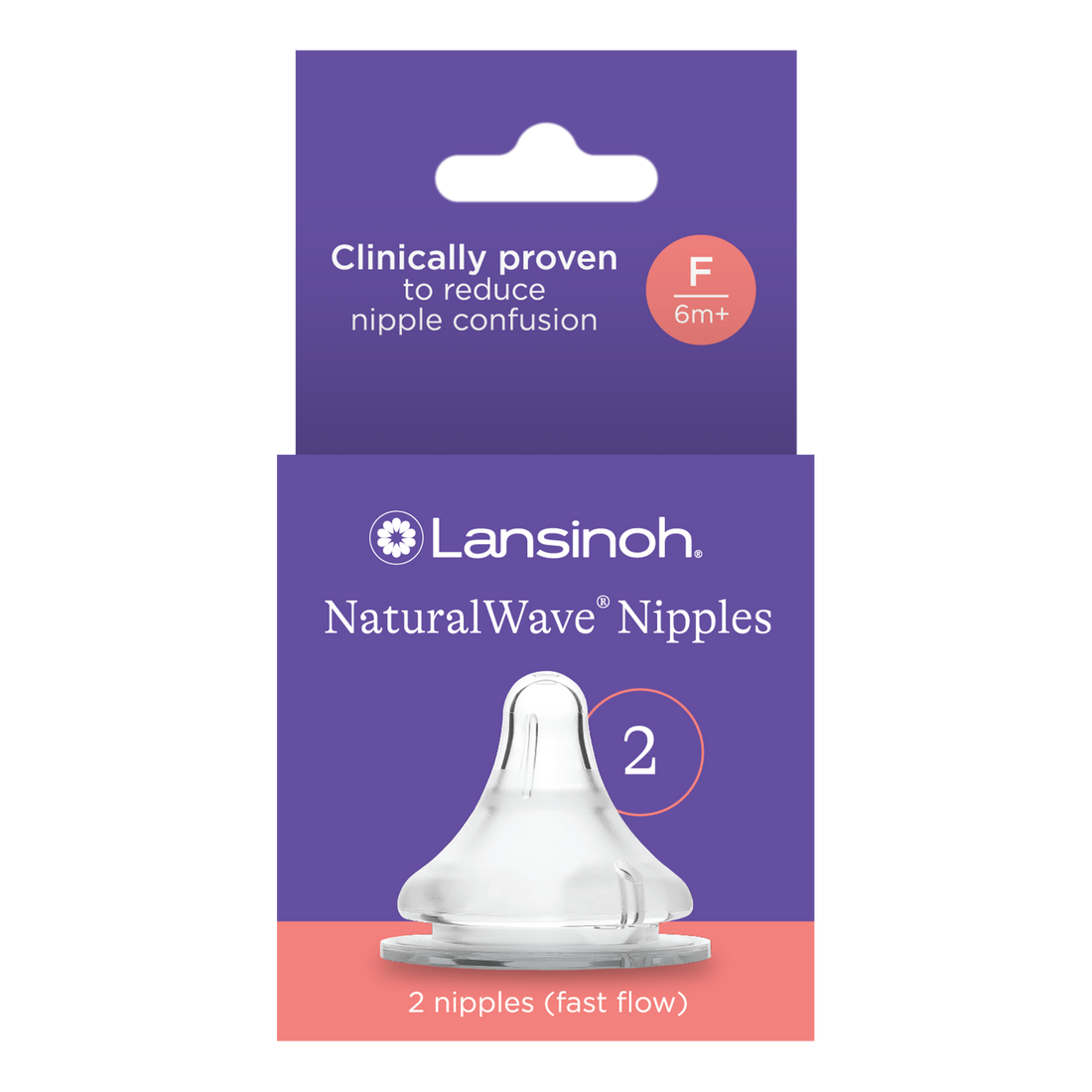 NaturalWave® Nipples - 2 count