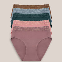 Kindred Bravely High-Waisted Postpartum Underwear Pack | Dusty Hues