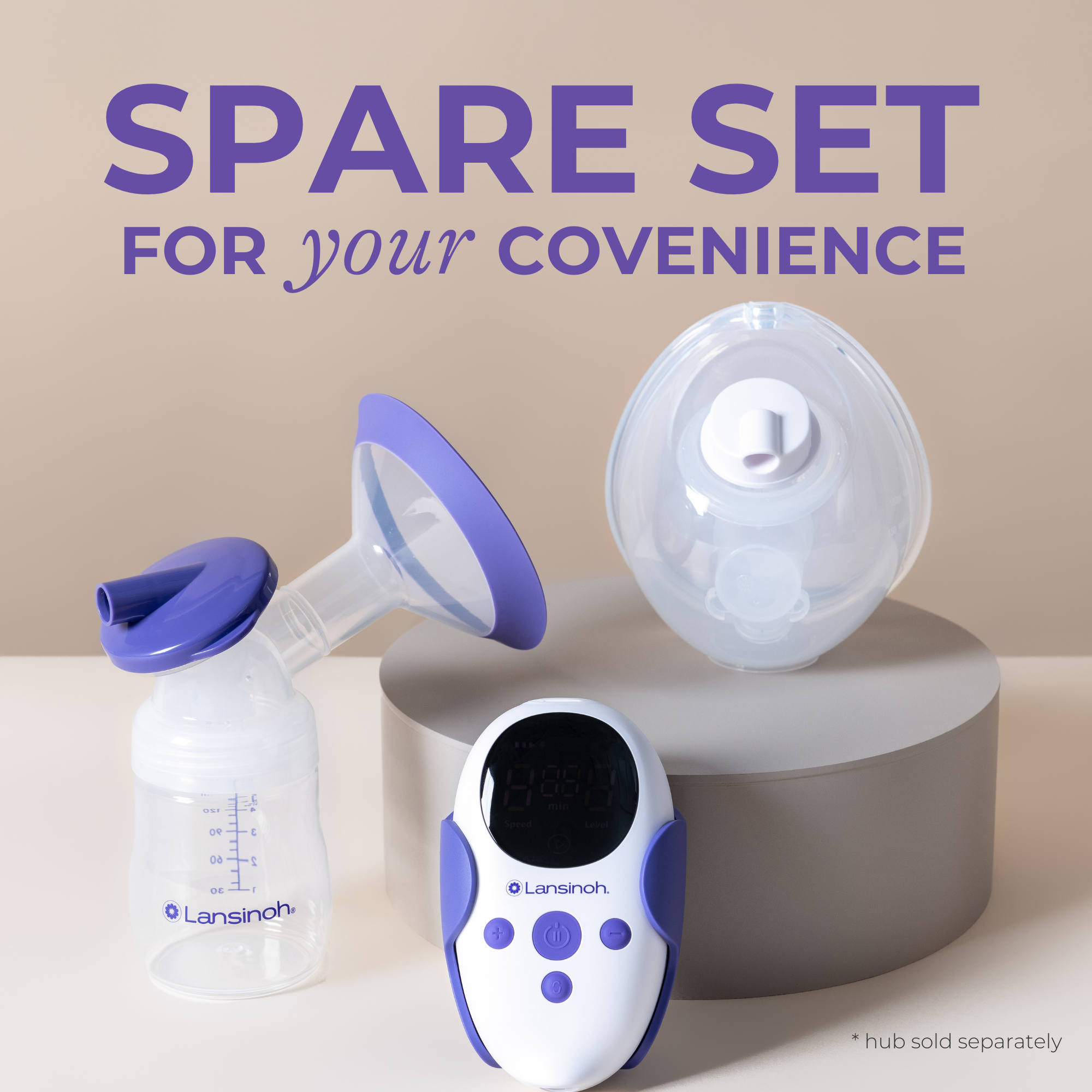 Thrive 2-in-1 Hybrid Base Extra Pumping Set (expression set
