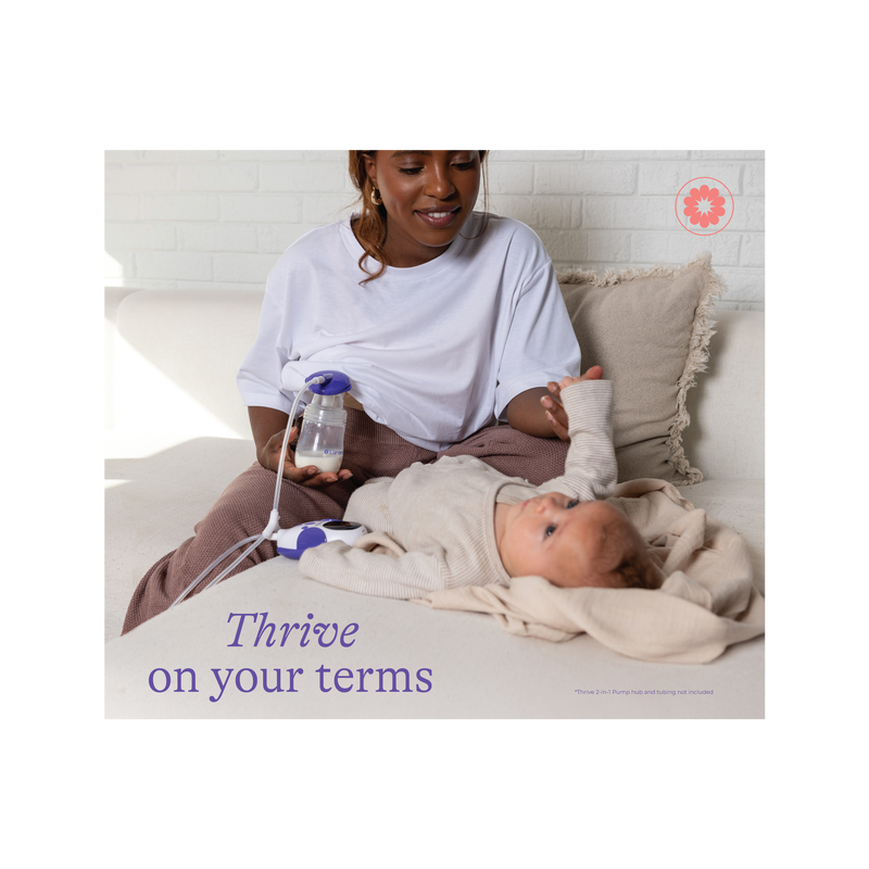 Thrive 2-in-1 Breast Pump Extra PowerPump Kit Set