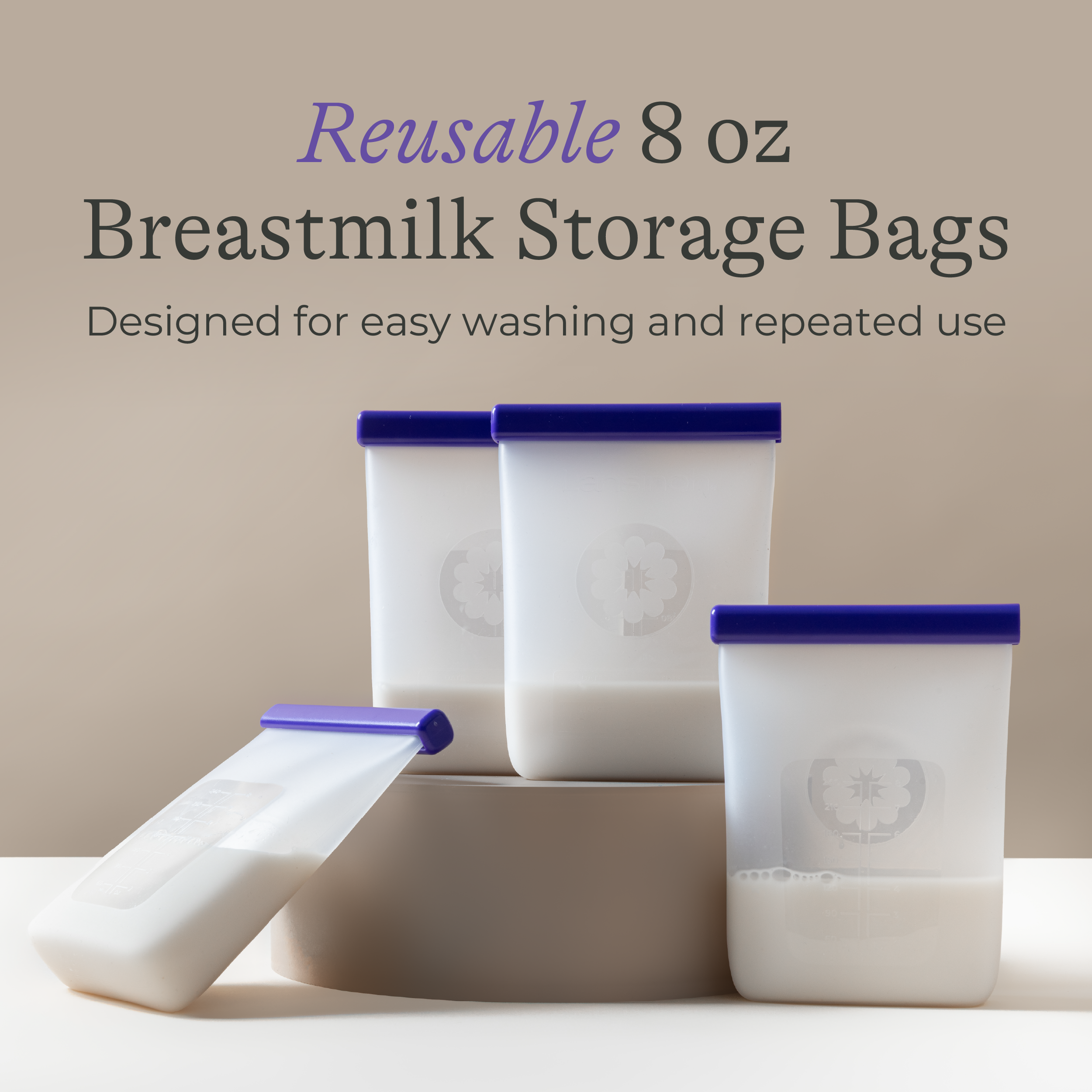 Silicone Breastmilk Storage Bags – Lansinoh