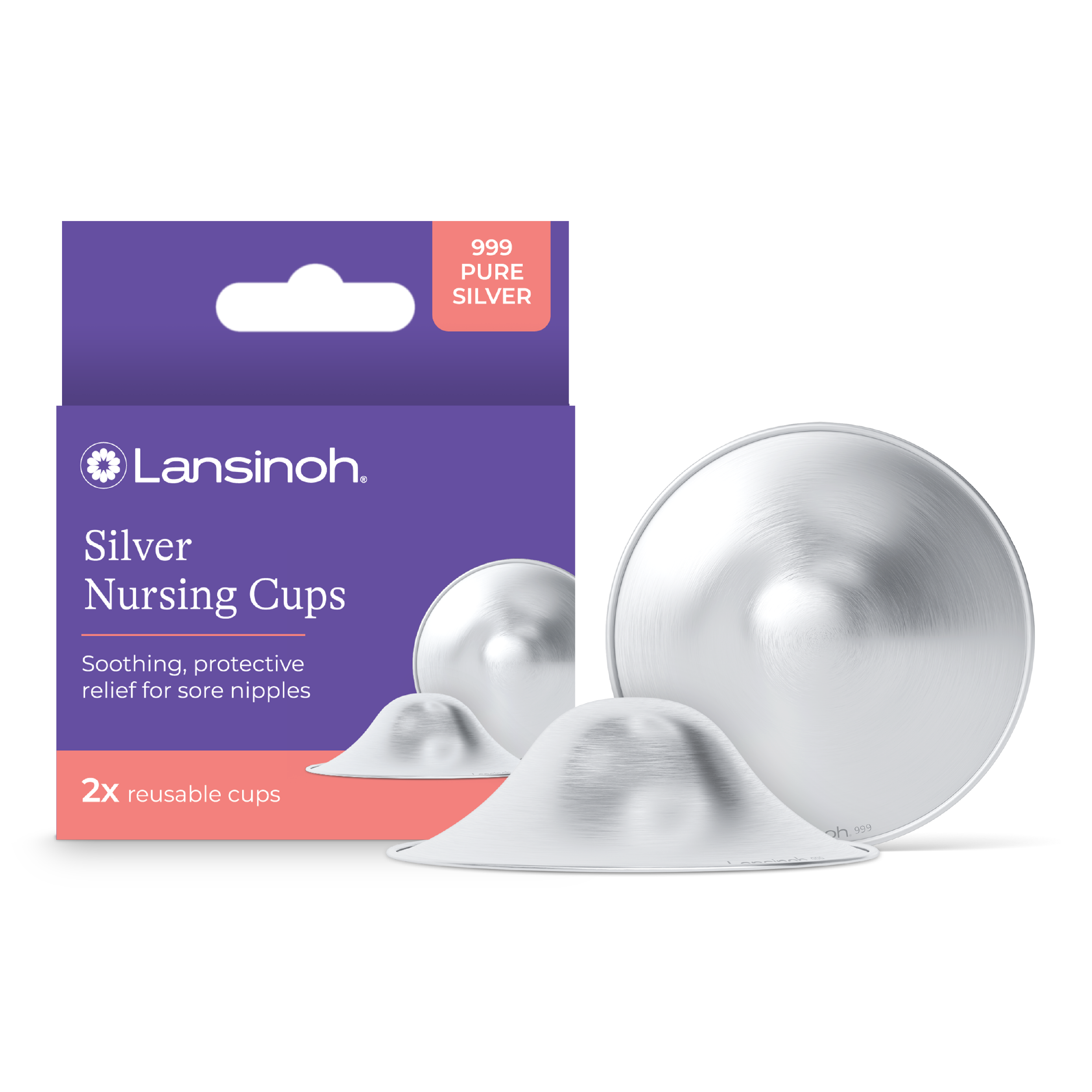 【完全未使用・美品】NIPLUX NP-HS20S SILVER Silver Nursing Cups – Lansinoh
