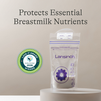 Breastmilk Storage Bags 6oz (50ct) with 2 Pump Adapters