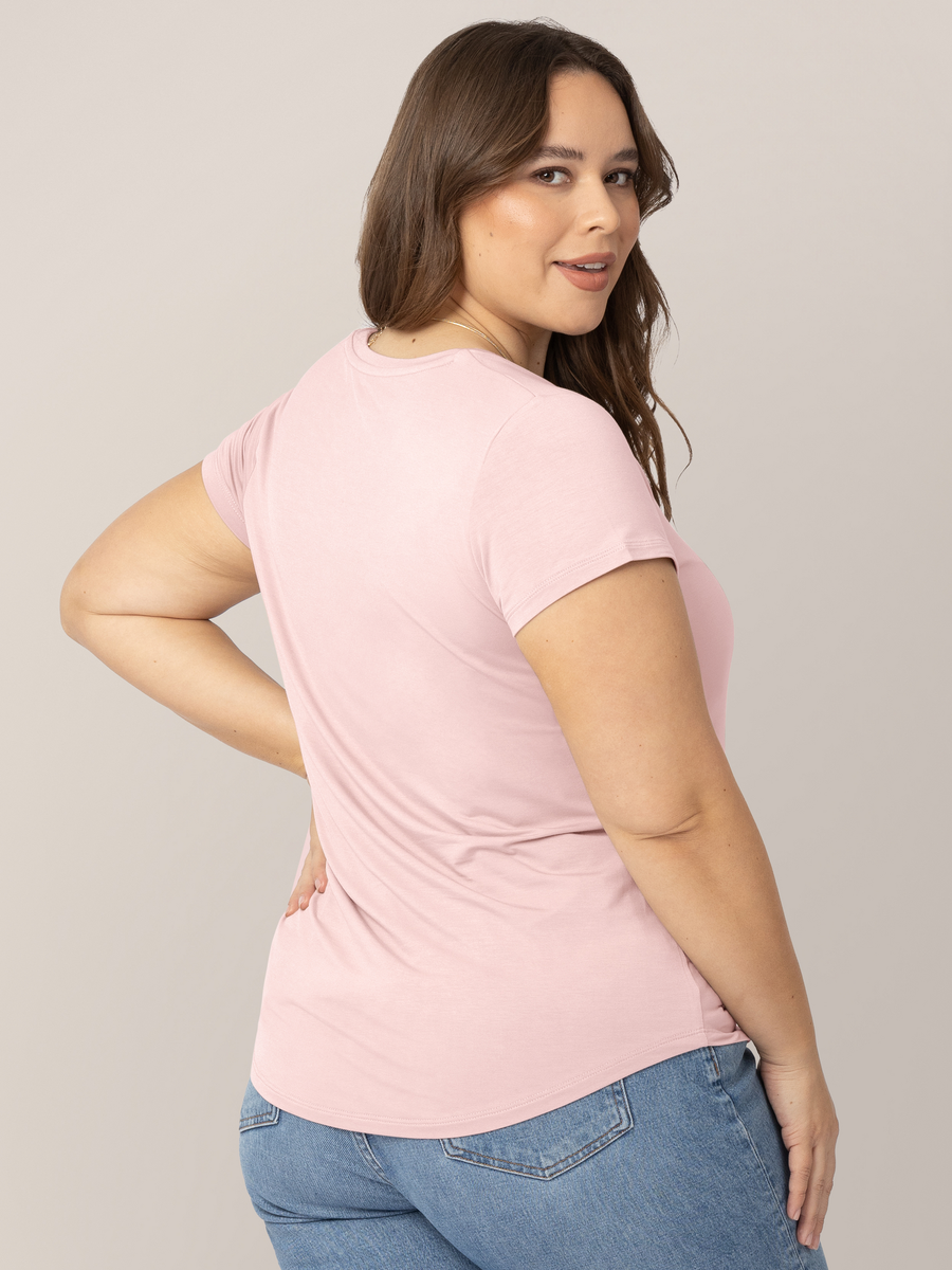 Everyday Maternity & Nursing T-shirt | Dusty Pink