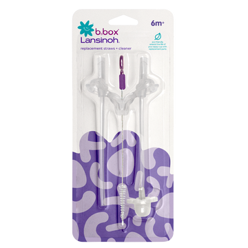 b.box + Lansinoh Replacement Straws + Cleaner