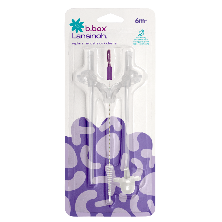b.box + Lansinoh Replacement Straws + Cleaner