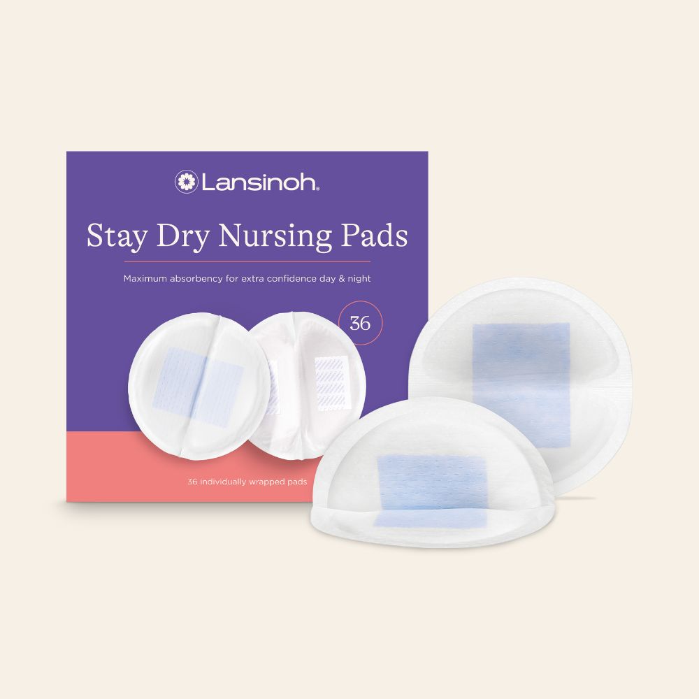 Stay Dry Disposable Nursing Breast Pads | Lansinoh