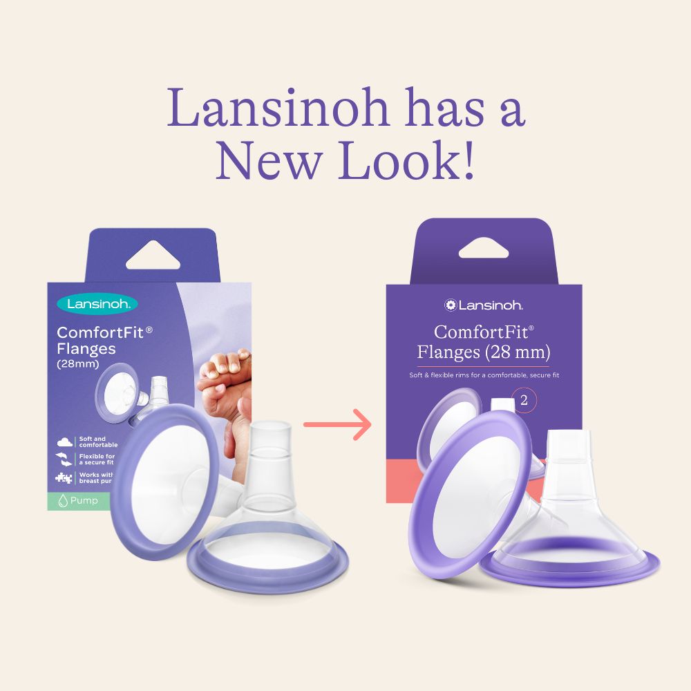 Lansinoh Breast Pump Flanges | Various sizes for all moms