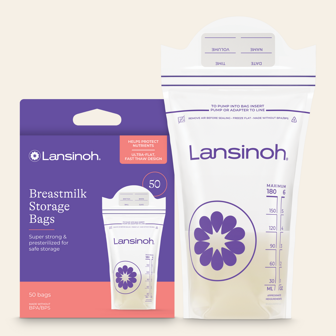 Breastmilk Storage Bags - 6oz