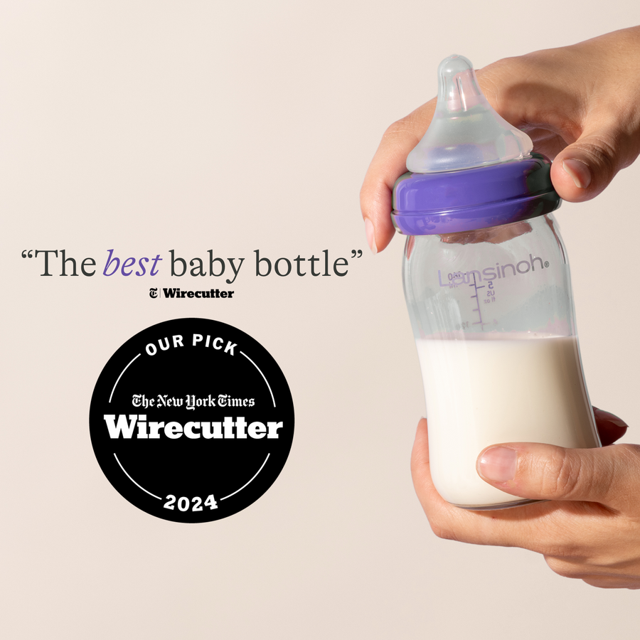 Glass Feeding Bottles 5oz (4 pack)