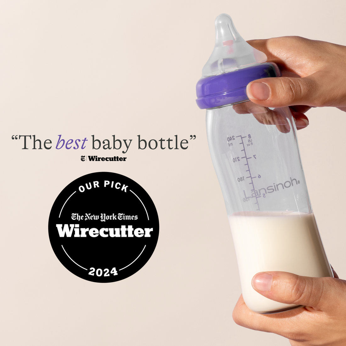 Glass Feeding Bottles 8oz (4 pack)