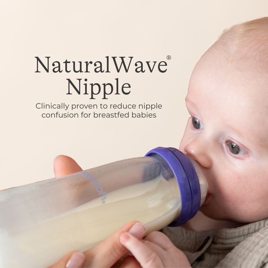 Glass Feeding Bottles 8oz (4 pack)