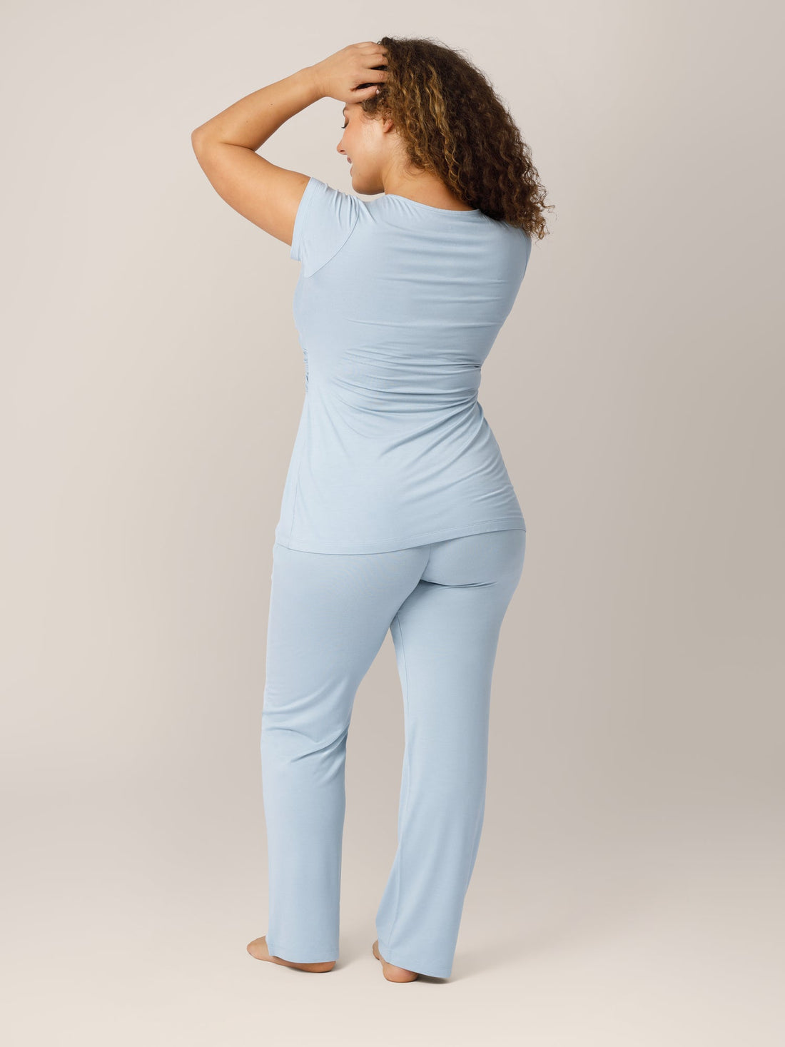 Davy Maternity & Nursing Pajama Set | Mist