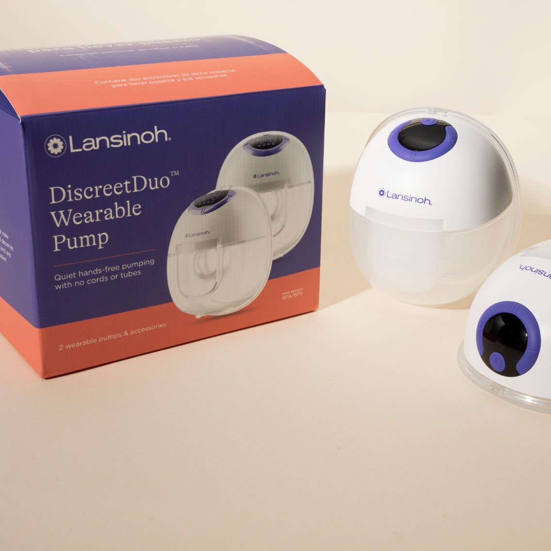 Lansinoh DiscreetDuo Wearable Pump lansinoh-discreetduo-wearable-pump