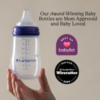 Glass Baby Bottles 8oz (4 pack)
