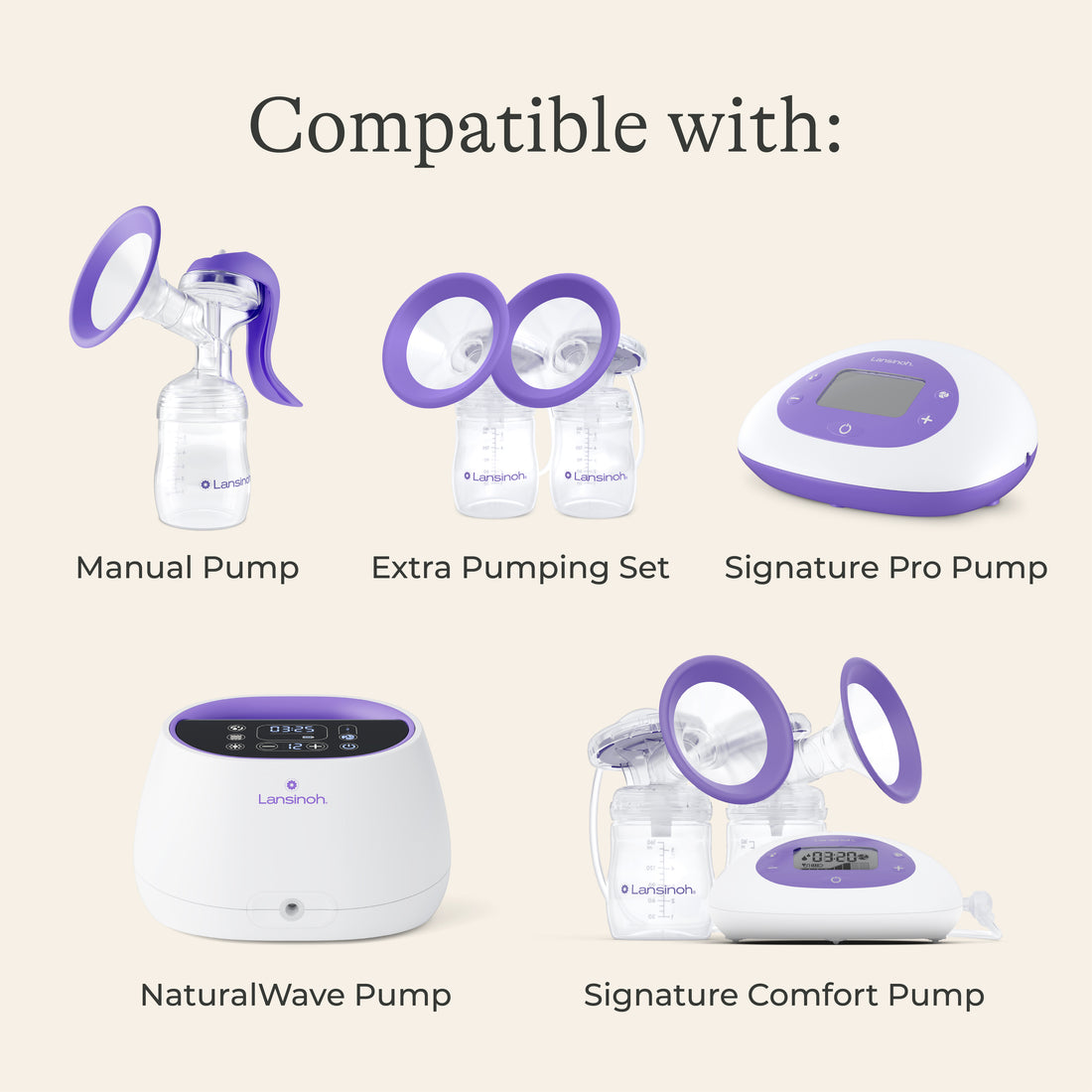 ComfortFit® Breast Pump Flange Inserts