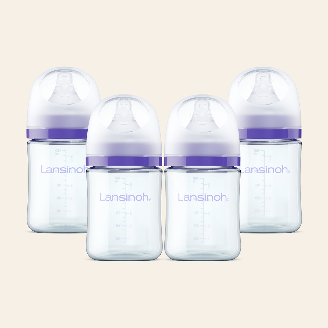 Glass Baby Bottles 5oz (4 pack)
