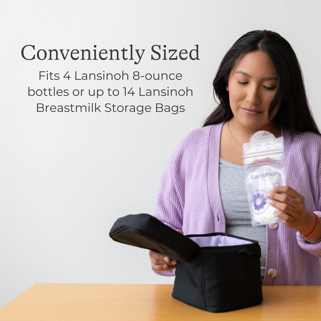 Lansinoh Breastmilk Cooler Bag with Ice Pack