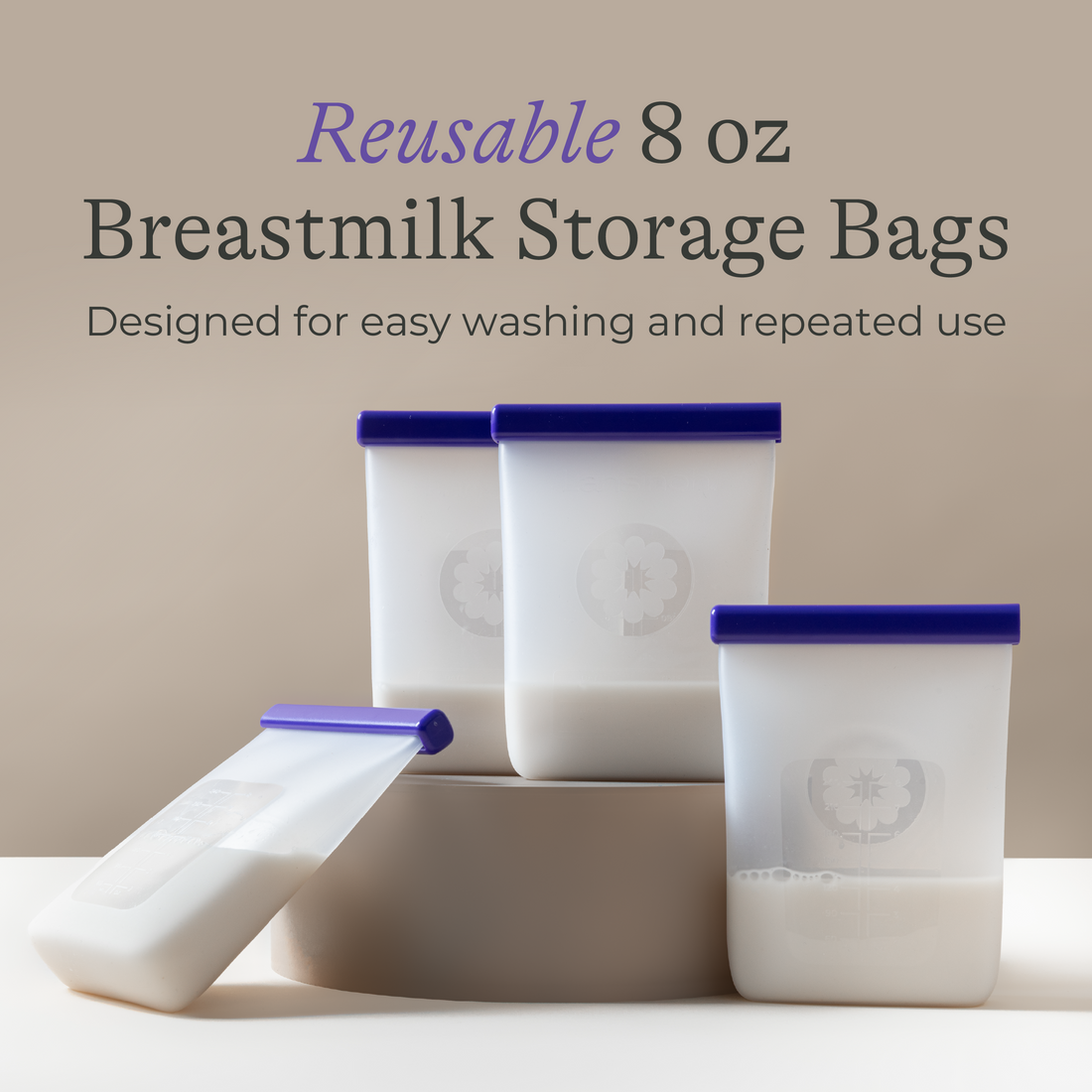 Silicone Breastmilk Storage Bags