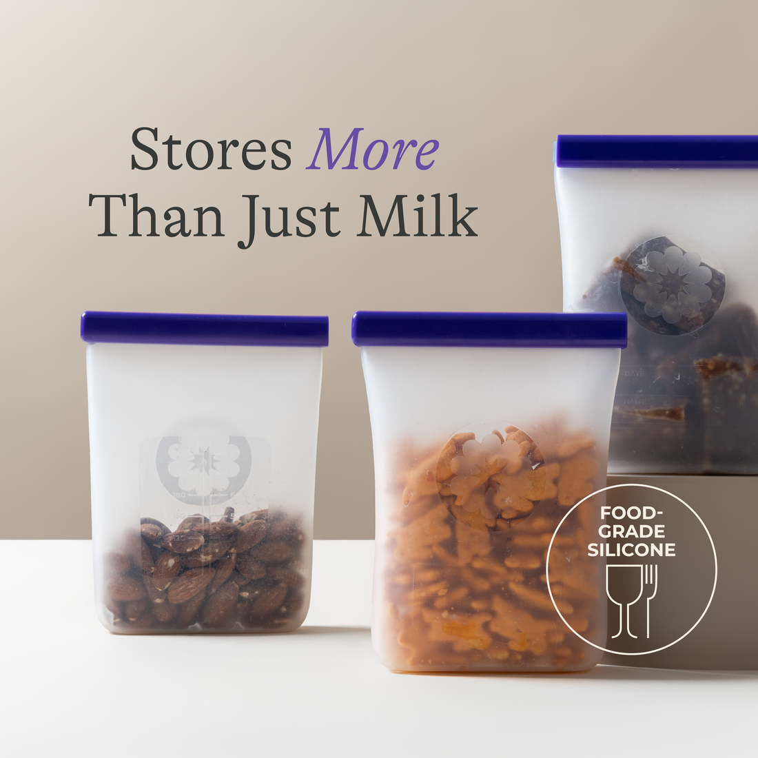 Silicone Breastmilk Storage Bags