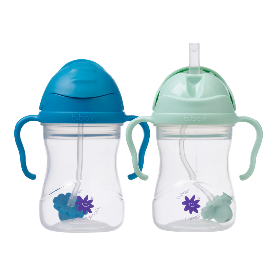 b.box + Lansinoh Sippy Cup twin pack