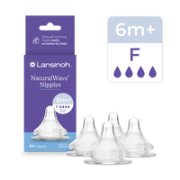 NaturalWave® Nipples - 4 count