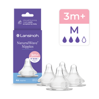 NaturalWave® Nipples - 4 count