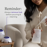 DiscreetDuo™ Flow Extra Pumping Set