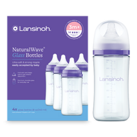 Glass Baby Bottles 8oz (4 pack)
