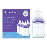 Glass Baby Bottles 5oz (4 pack)