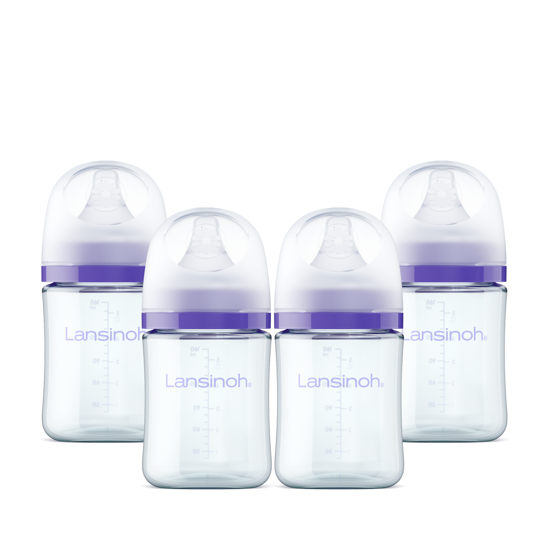 Glass Baby Bottles 5oz (4 pack)