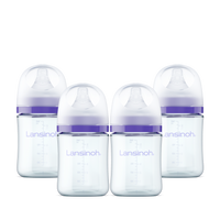 Glass Baby Bottles 5oz (4 pack)