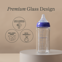 Glass Baby Bottles 8oz (4 pack)