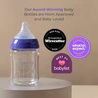 Glass Baby Bottles 5oz (4 pack)